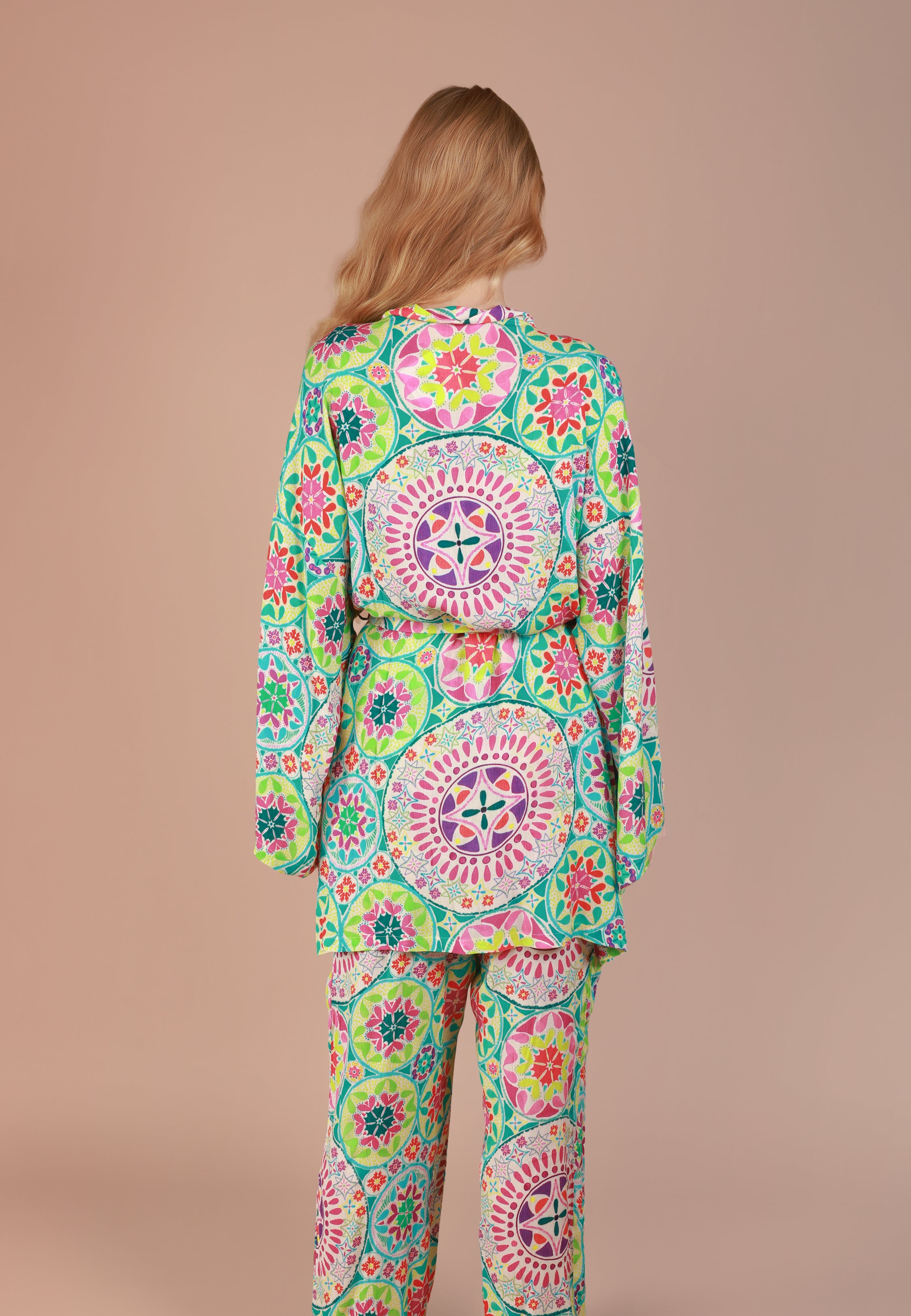 Kimono imprimé mandala | Collection INDIAN ETHNIC