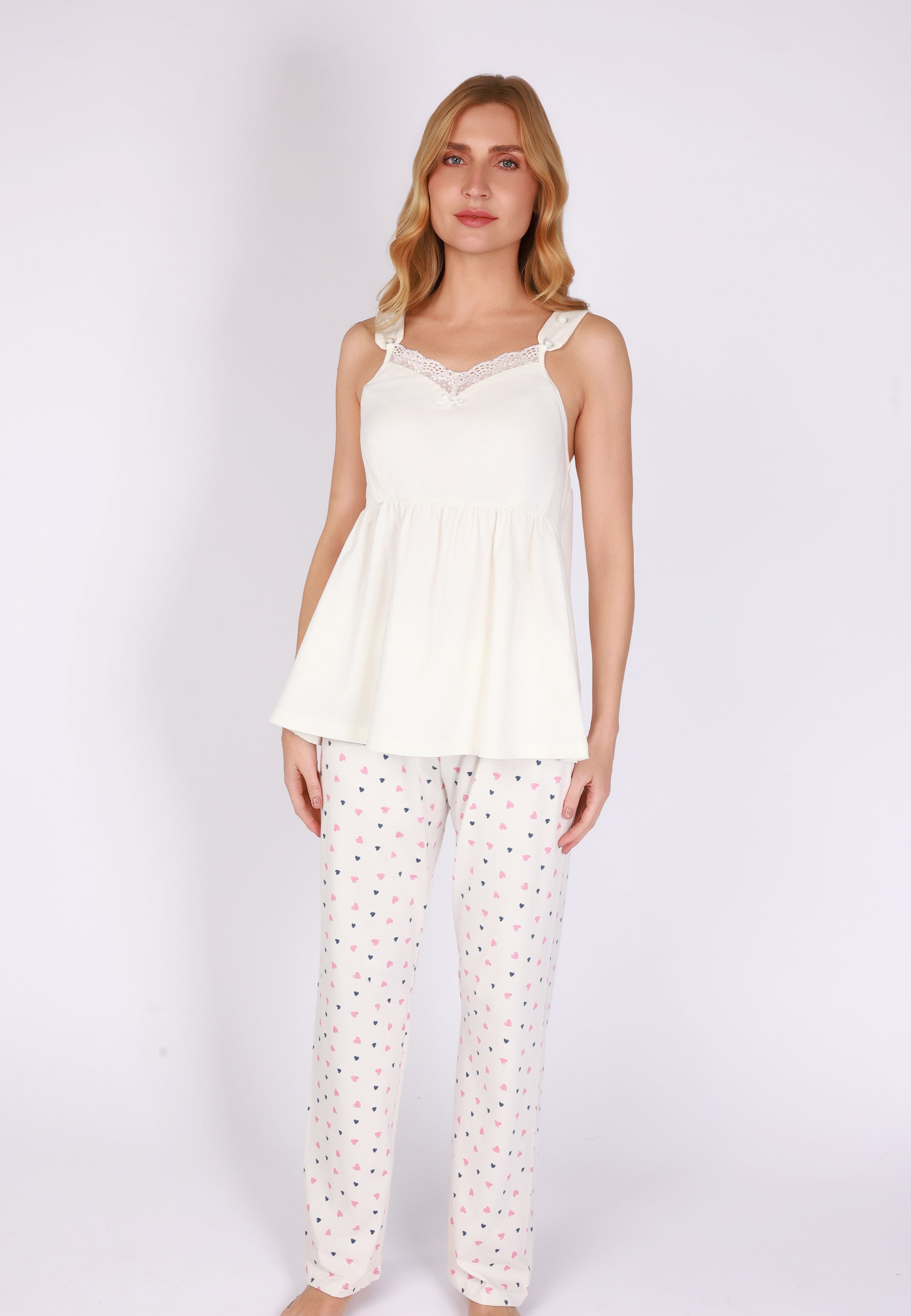 Ensemble pyjama débardeur et pantalon | Collection COEUR