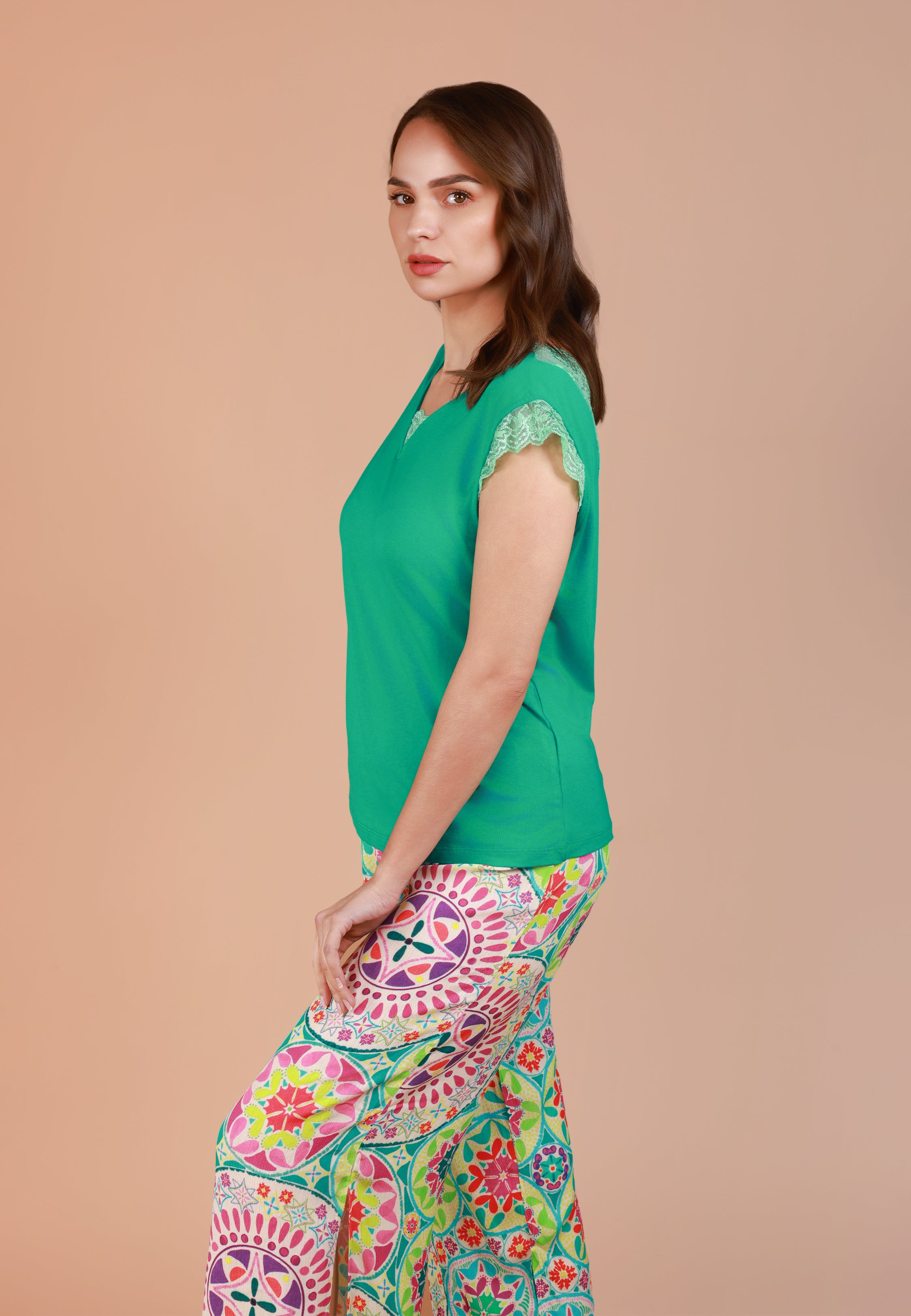 Ensemble pyjama imprimé mandala | Collection INDIAN ETHNIC