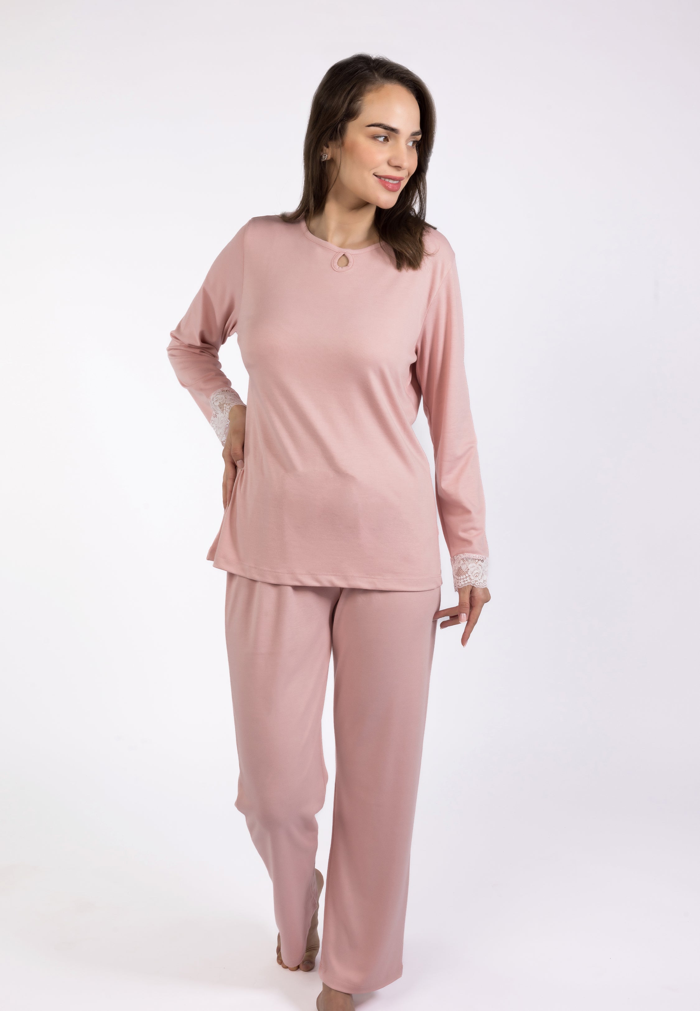 Pyjama deux pièces rose | Collection NOSTALGIA