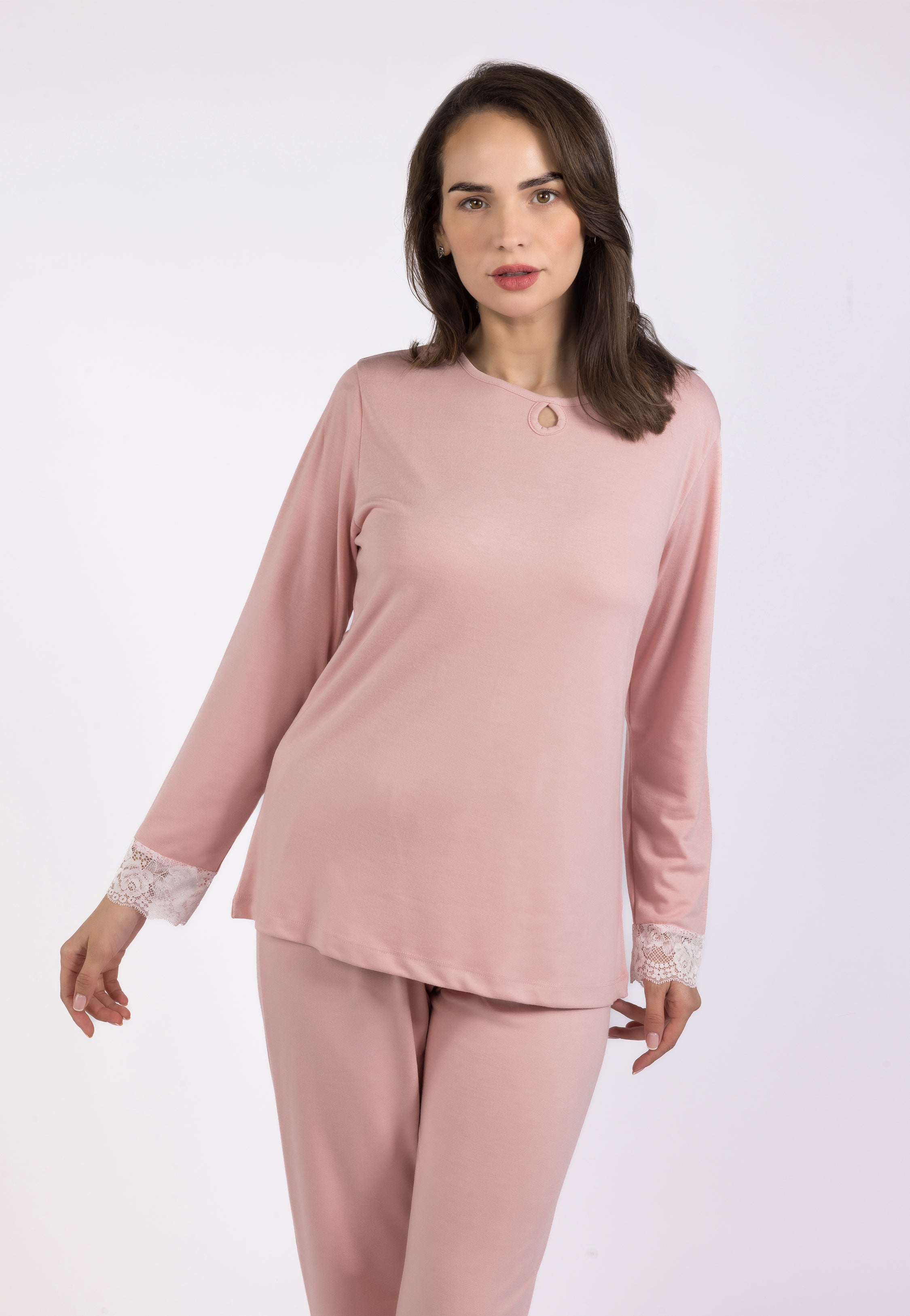 Pyjama deux pièces rose | Collection NOSTALGIA