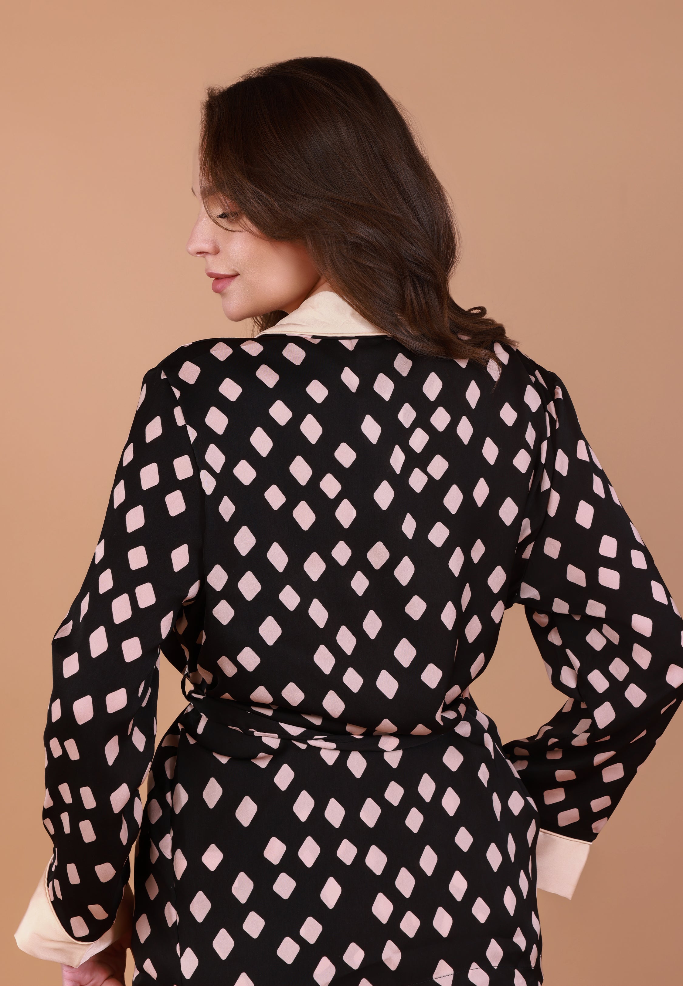 Ensemble Pyjama Ceinturé | Collection HARMONIQUE