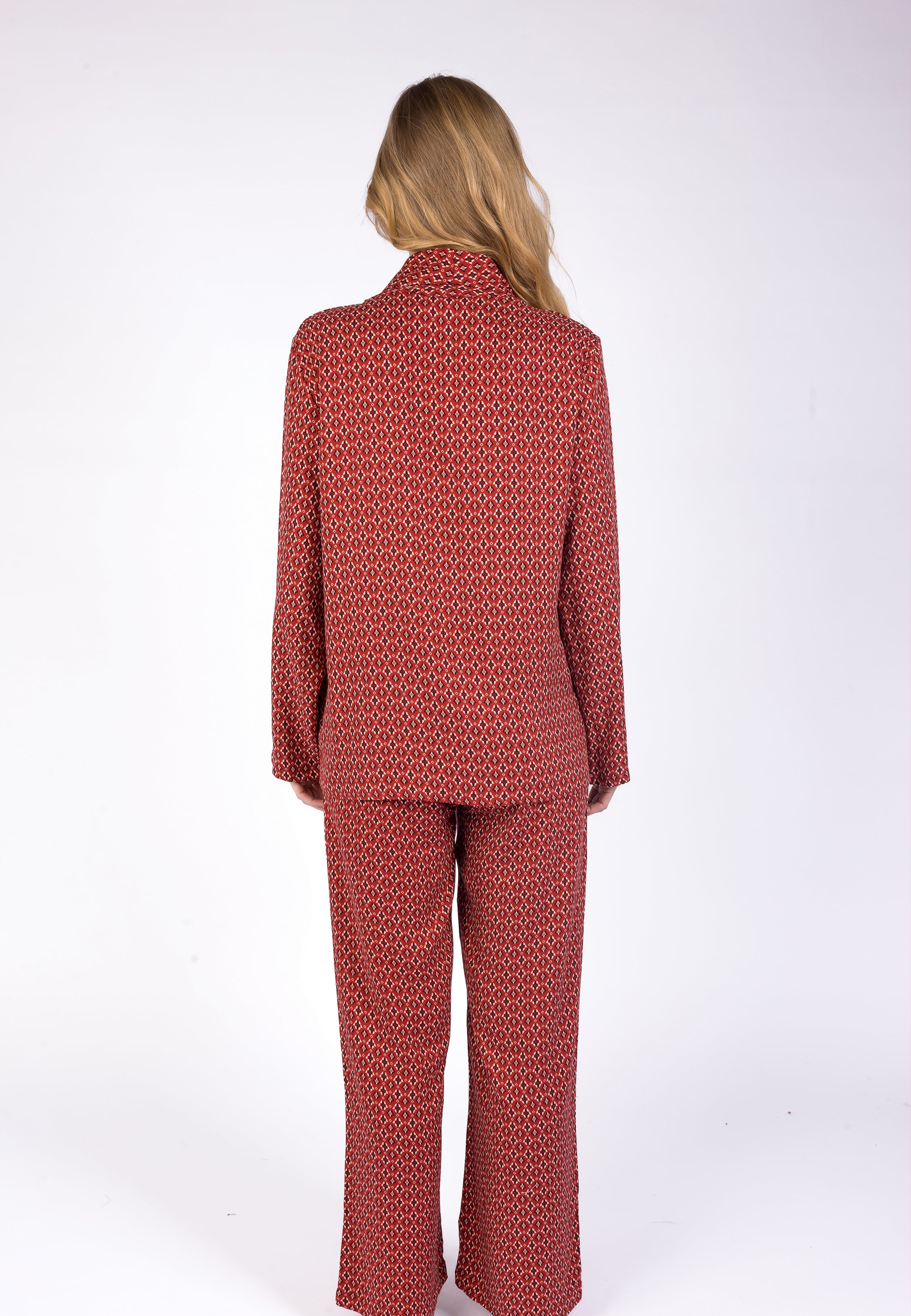 Ensemble Pyjama Style Chemise Classique | Collection Ethnic