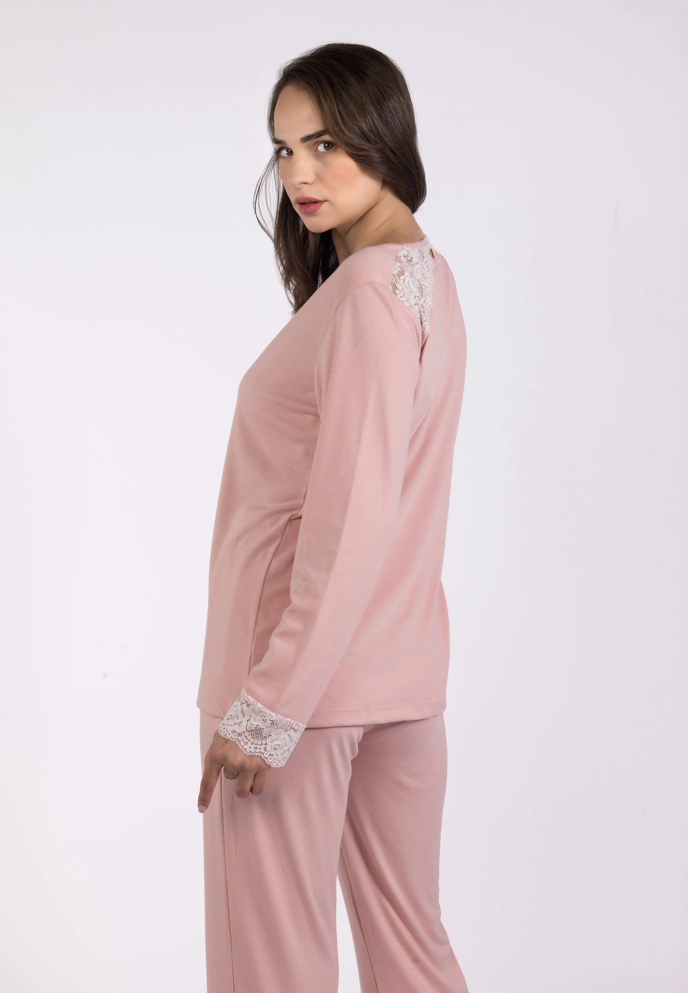 Pyjama deux pièces rose | Collection NOSTALGIA