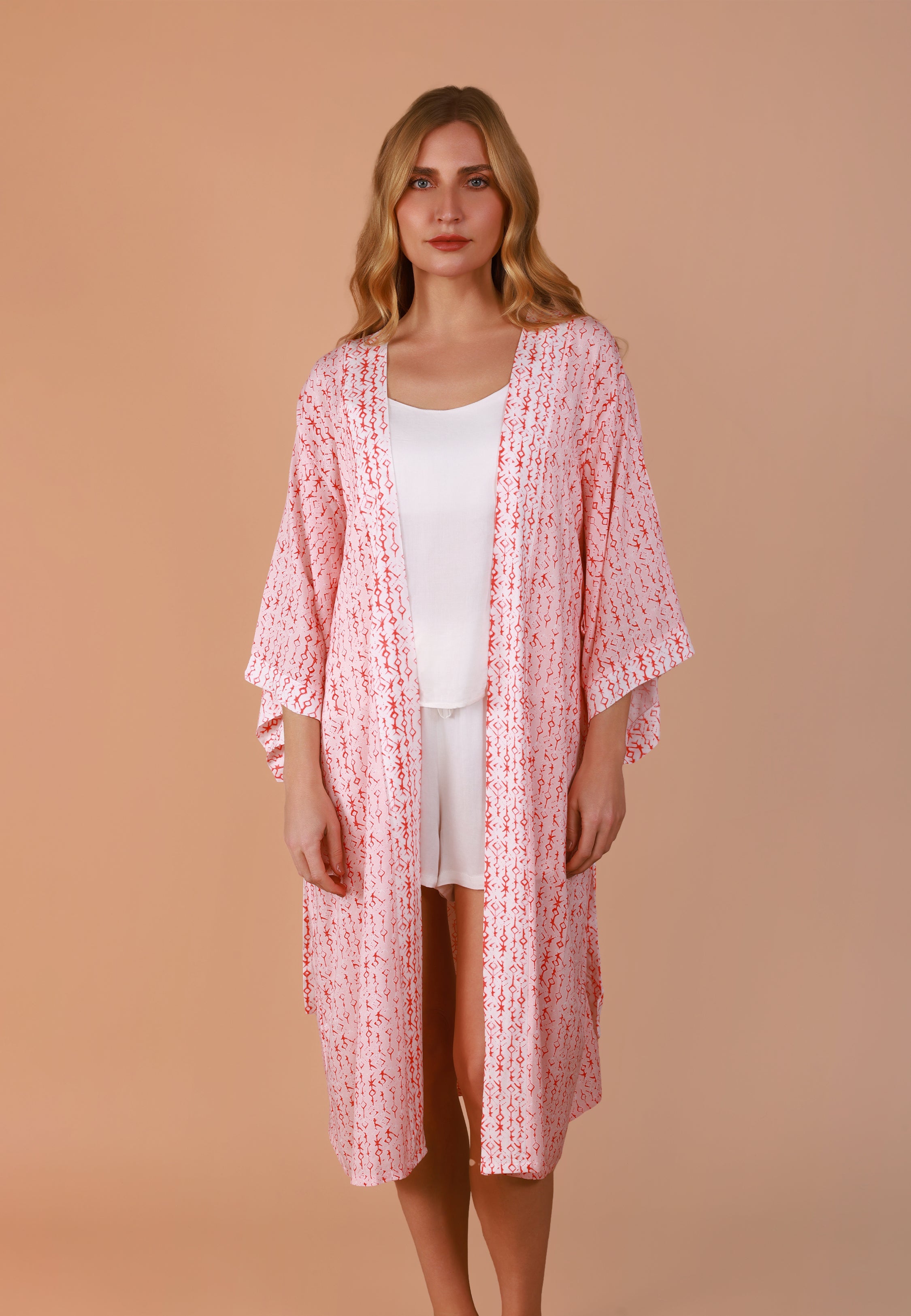 Peignoir à motifs ethniques | Collection Ethnic