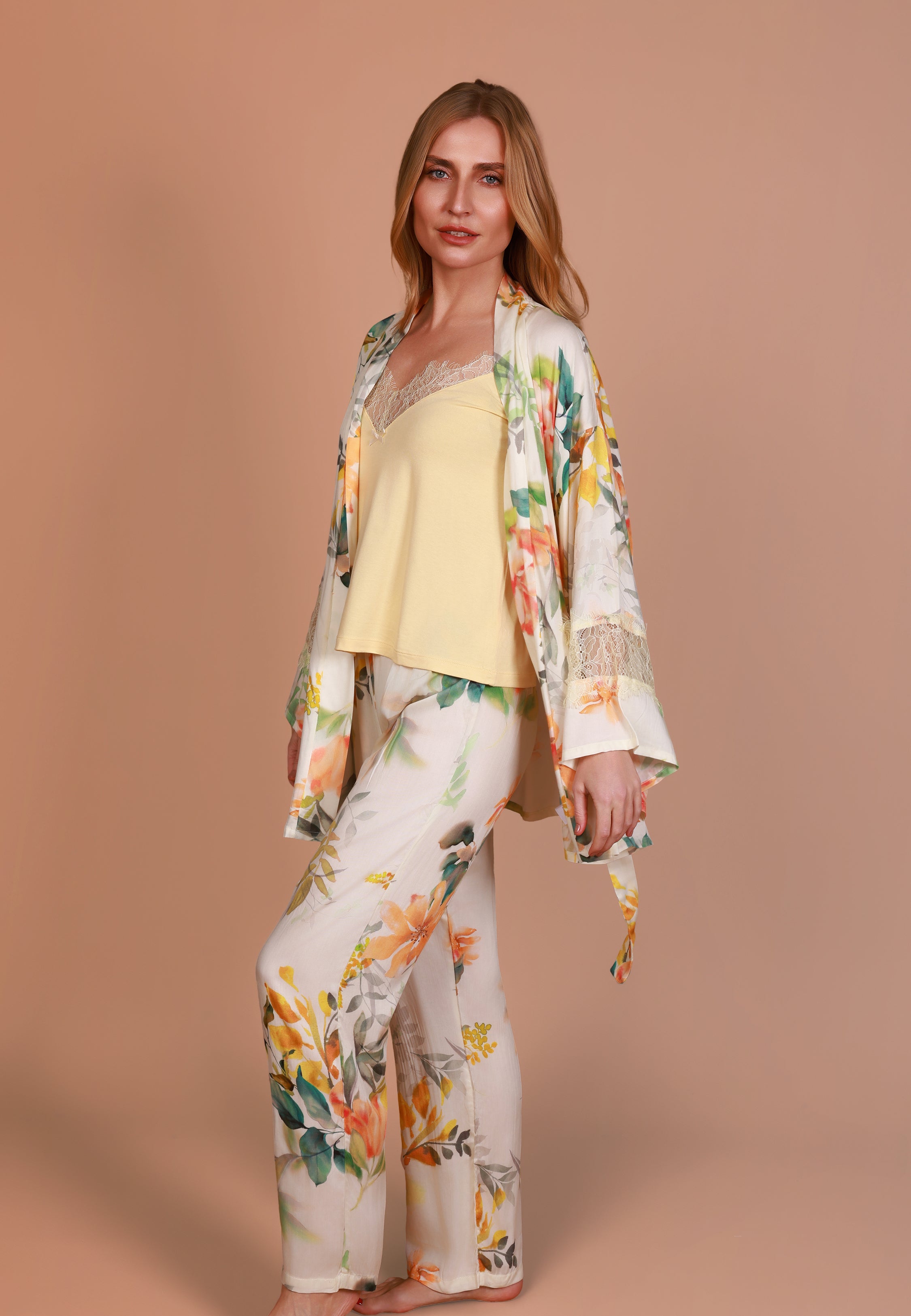 Ensemble Pyjama Débardeur & Pantalon | Collection Floral Print