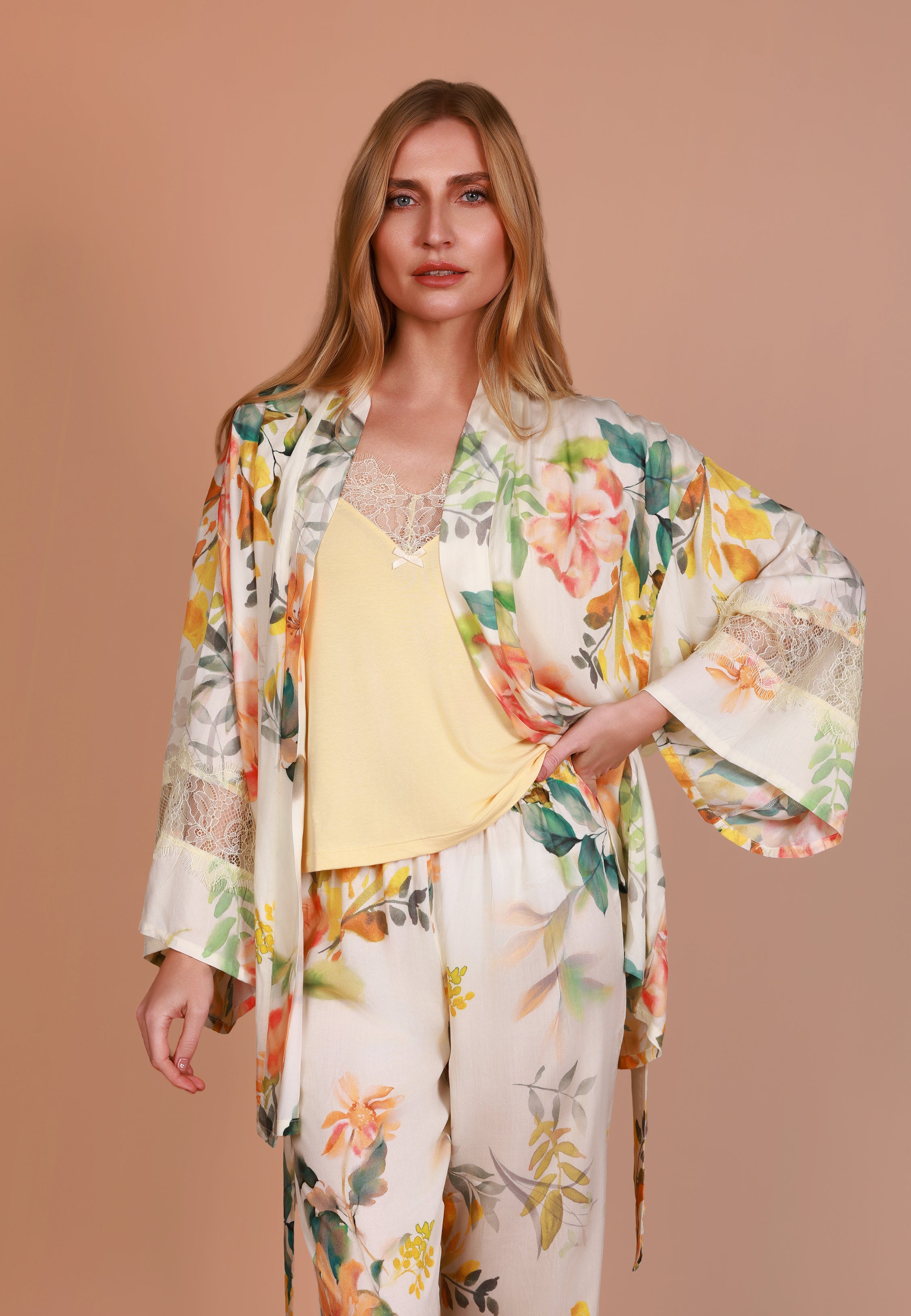 Ensemble Pyjama Débardeur & Pantalon | Collection Floral Print