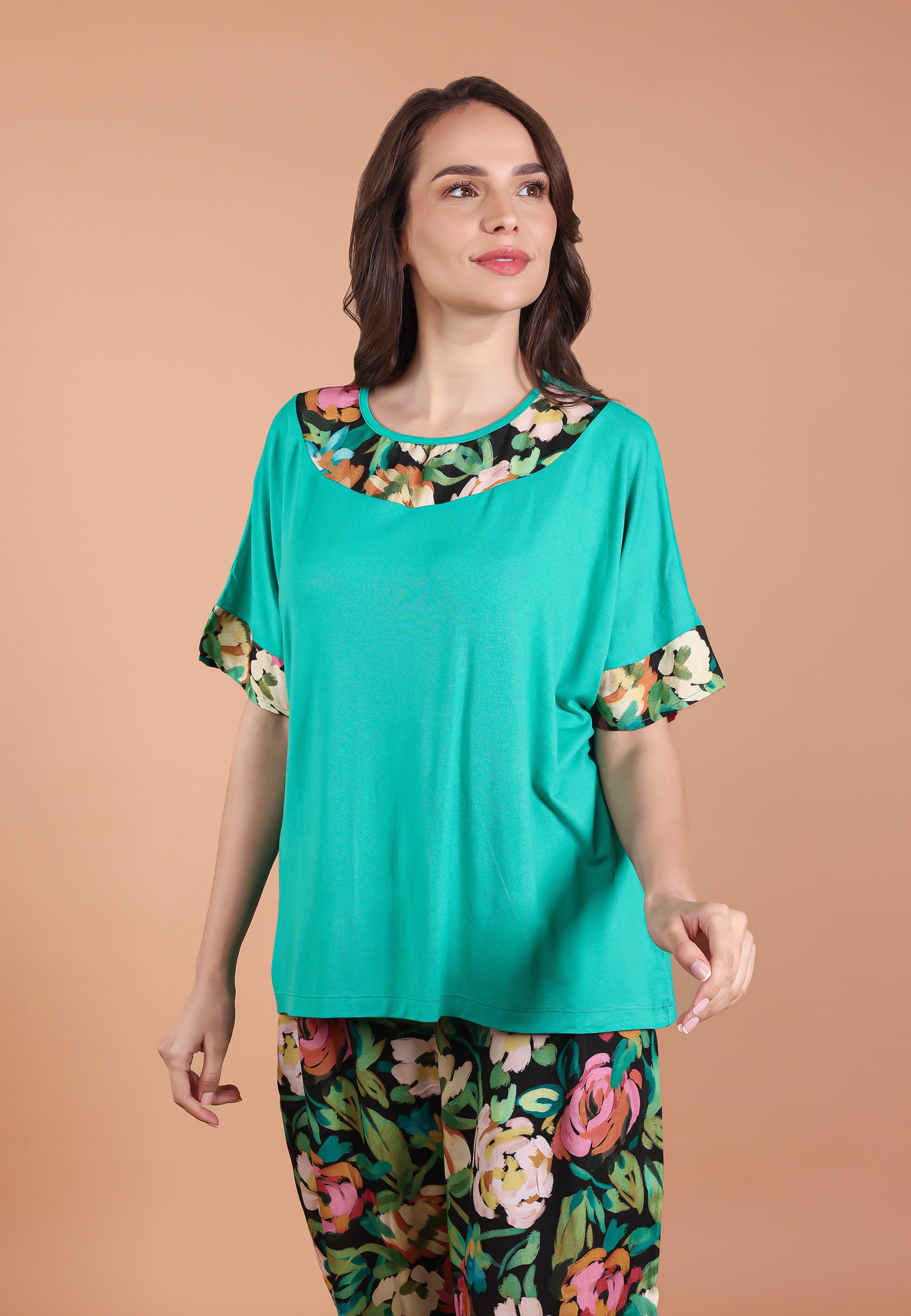 Ensemble pyjama | Collection INDIAN ETHNIC FLOWERS