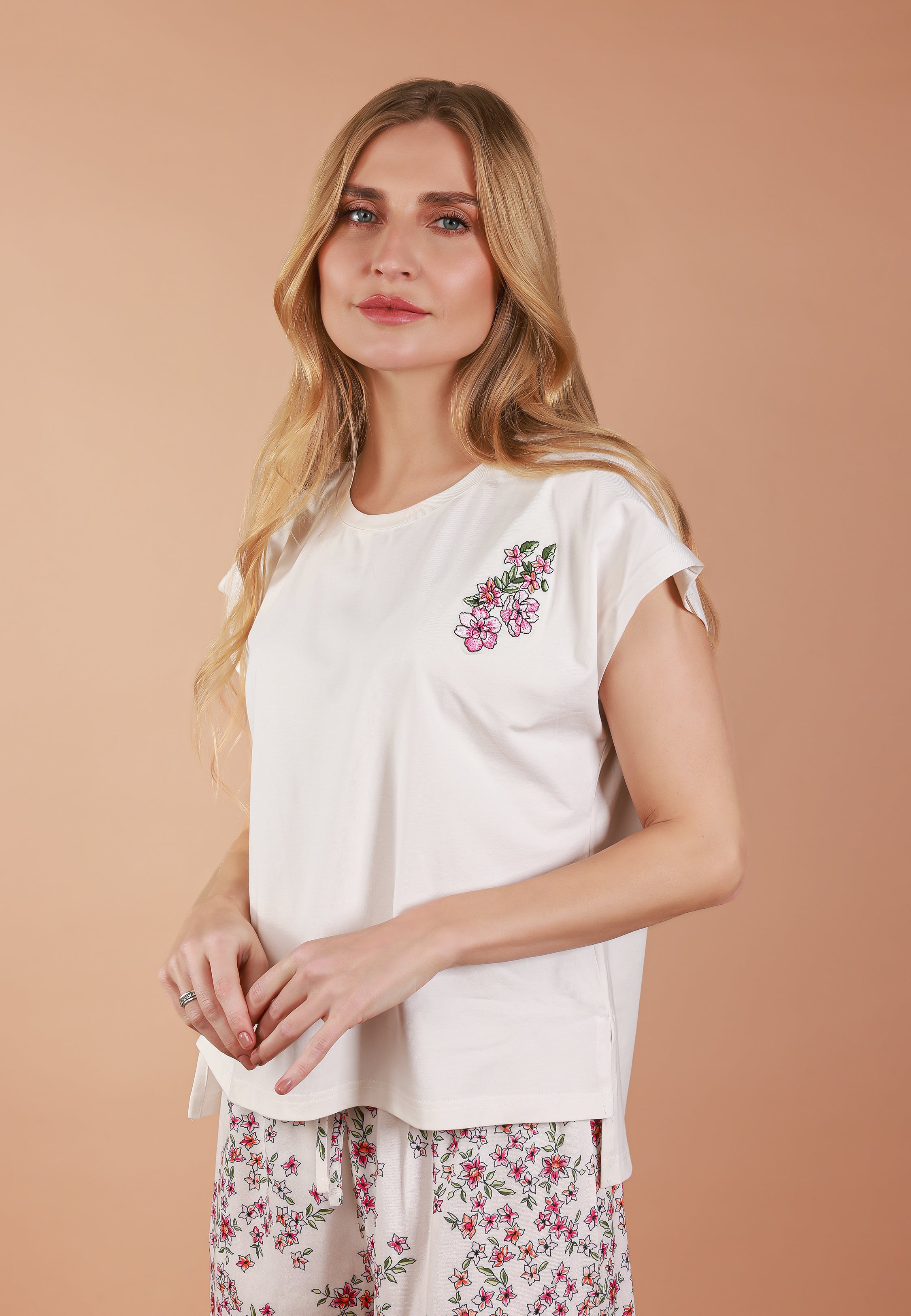 Shorty Pyjama Floral | Collection Jardin Floral