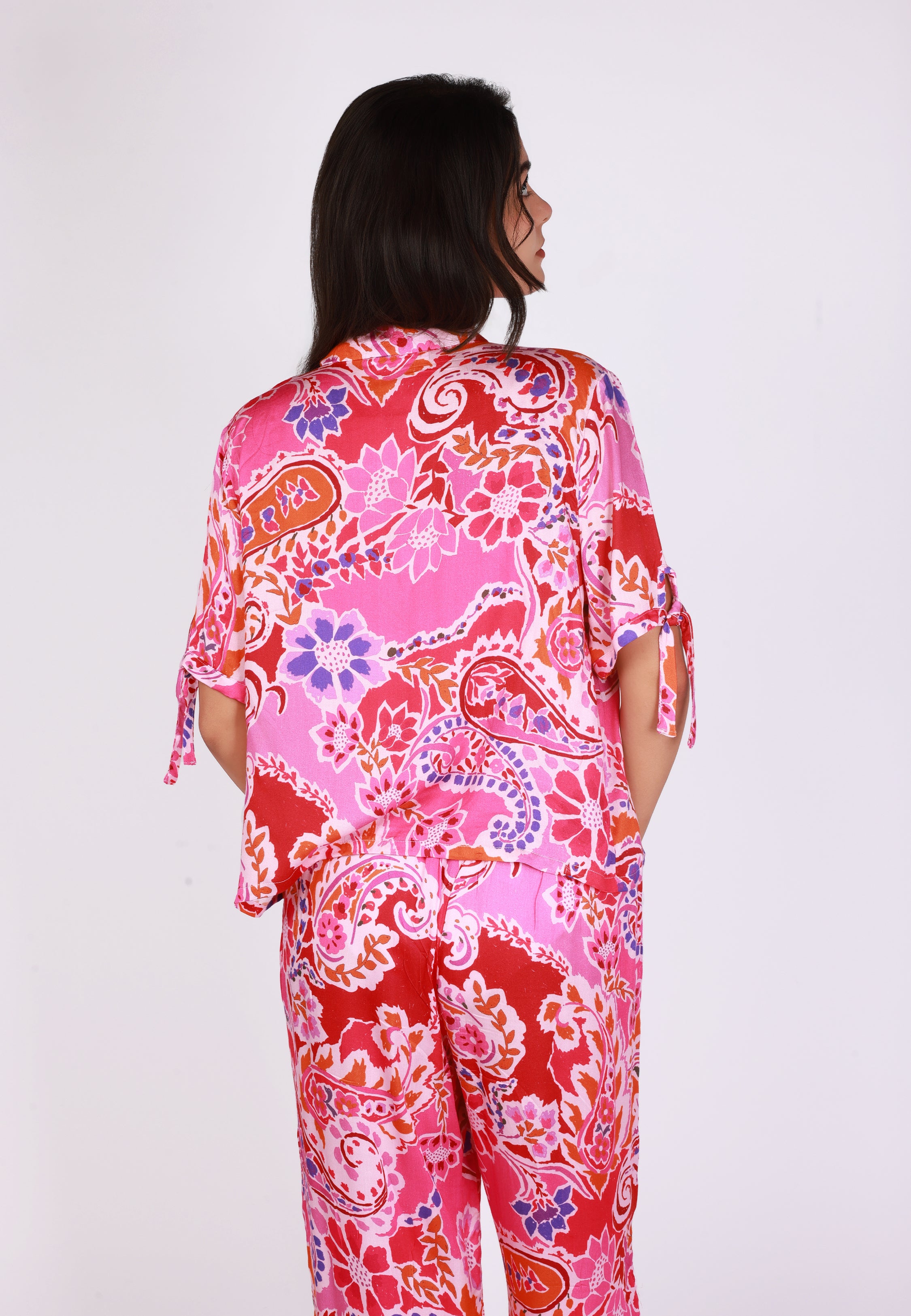 Ensemble pyjama fleuri coloré | Collection Indian Ethnic