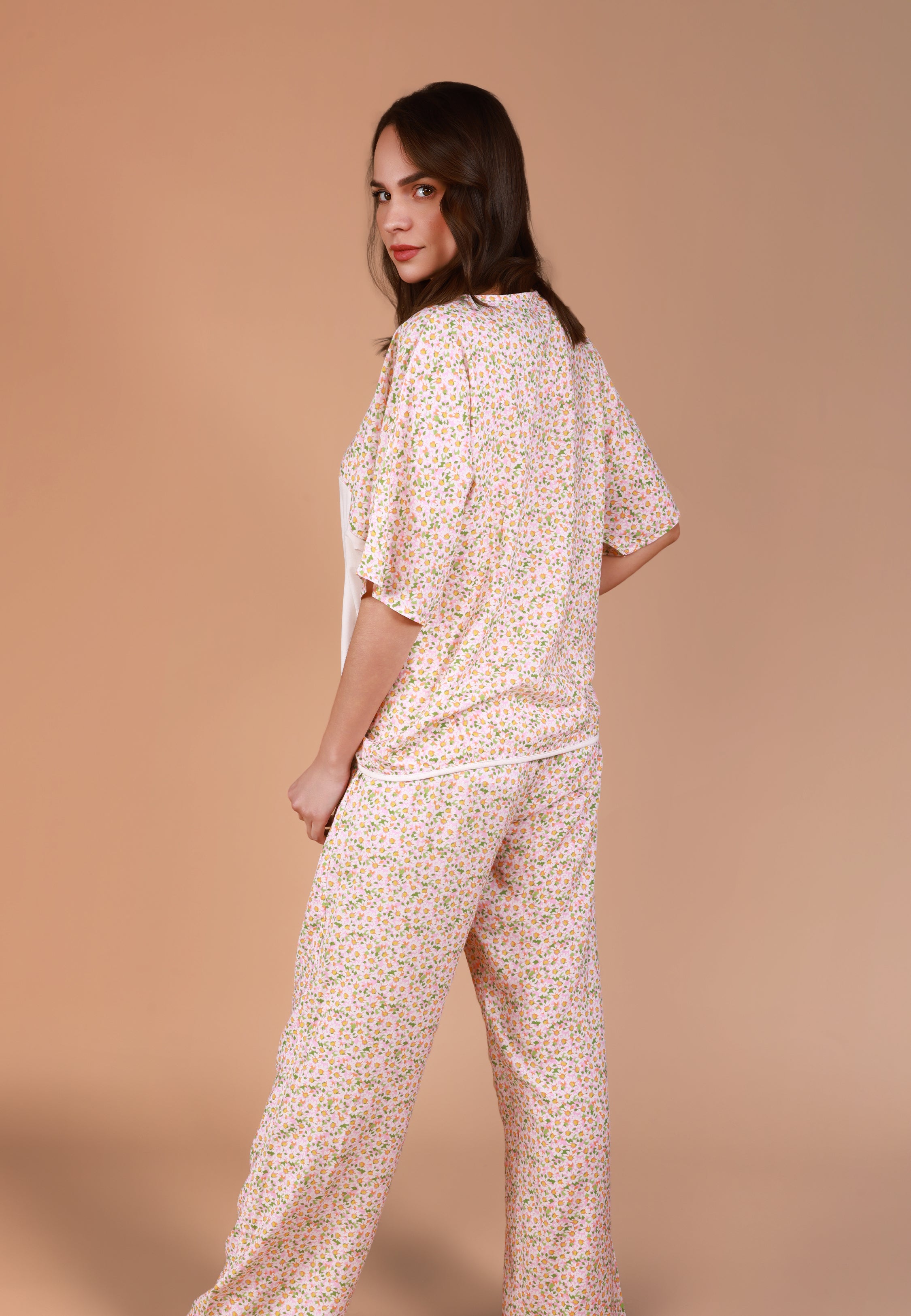 Pyjama Décontracté Marguerites